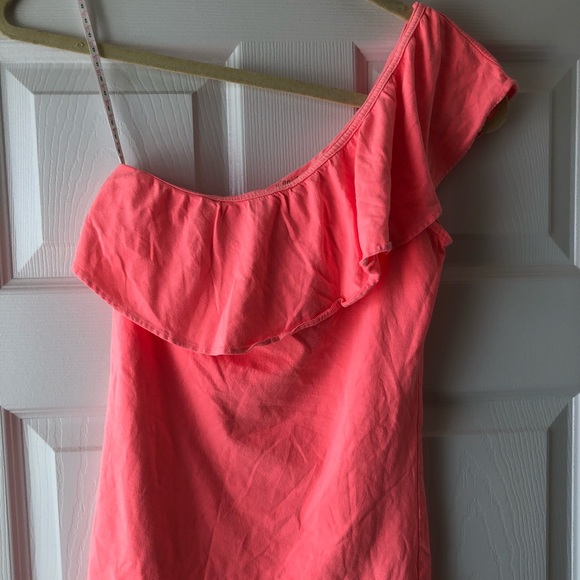 Lilly Pulitzer One Shoulder Ruffle Top - Picture 4 of 7